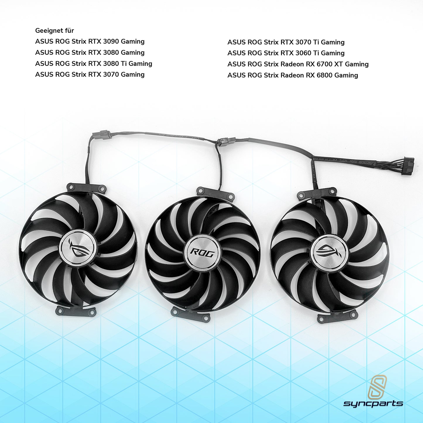 Grafikkartenlüfter ASUS ROG STRIX RTX 3070 Ti RTX 3080 Ti 3090