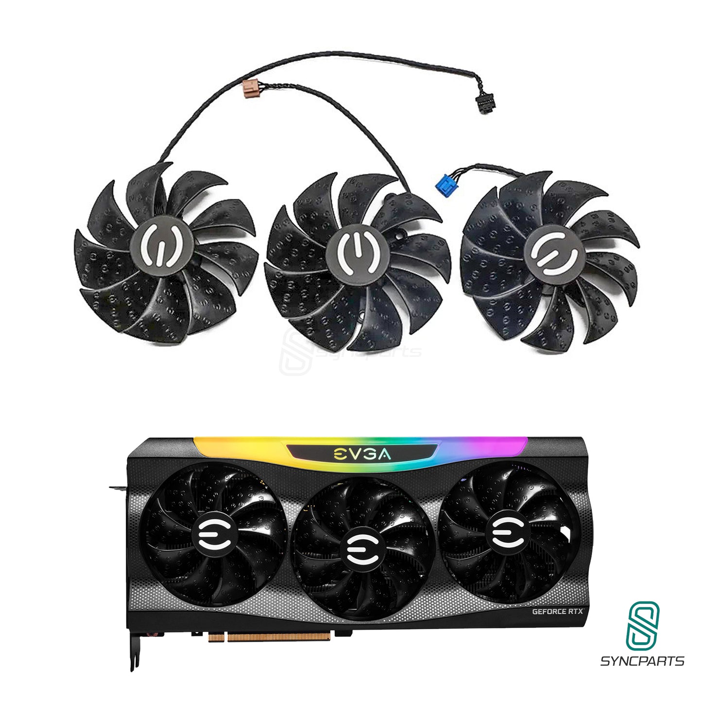 Ersatz Lüfter EVGA GeForce RTX 30** FTW3 Serie