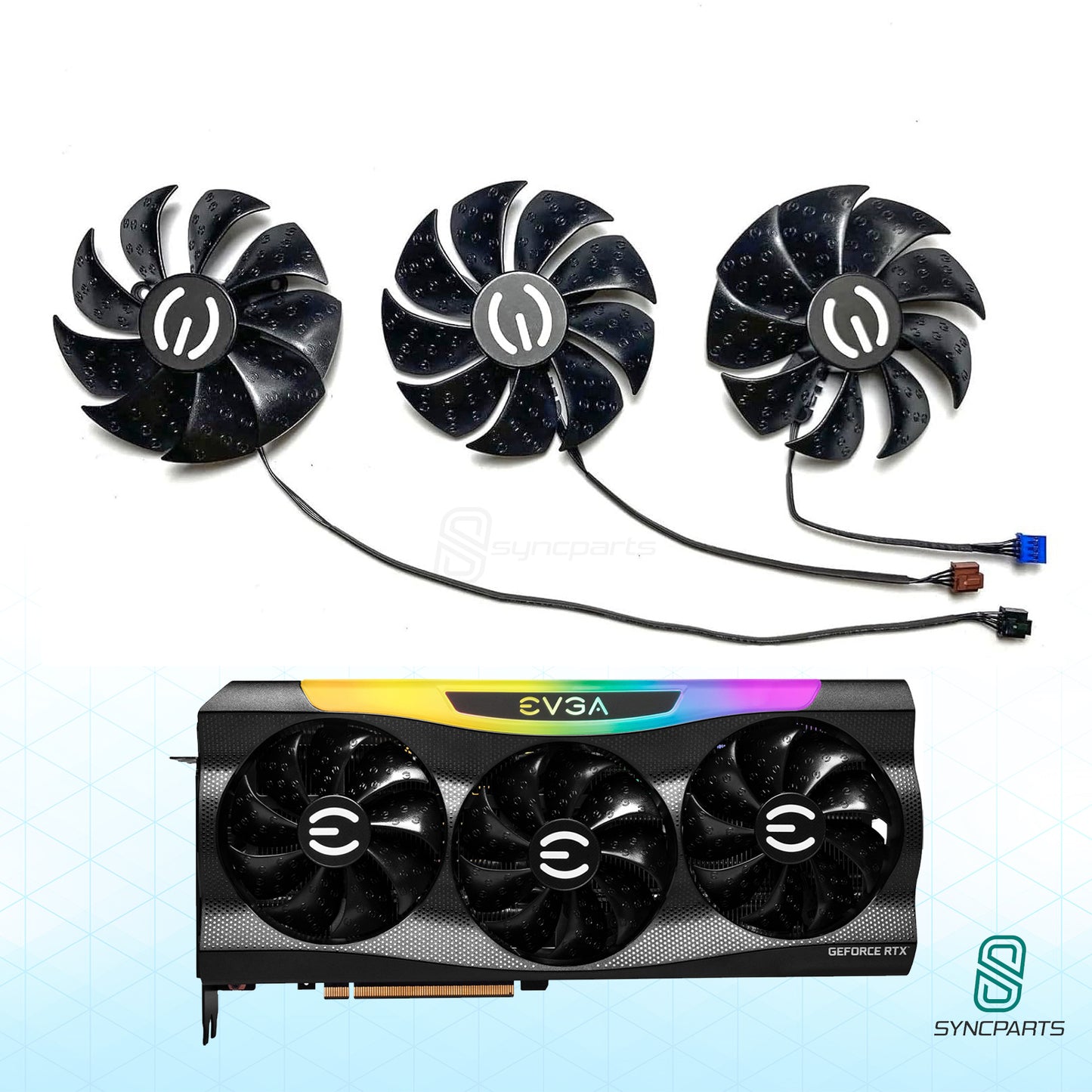 Ersatz Lüfter EVGA GeForce RTX 30** FTW3 Serie