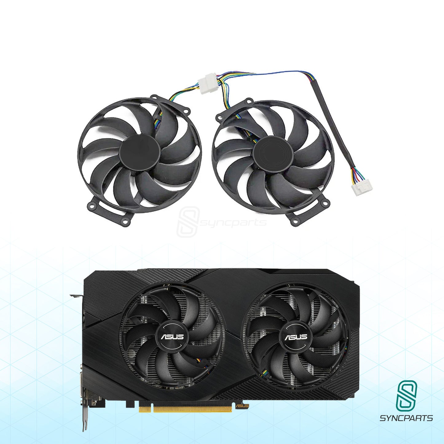 Lüfter ASUS DUAL RTX 2060 EVO / RTX2070 EVO V2