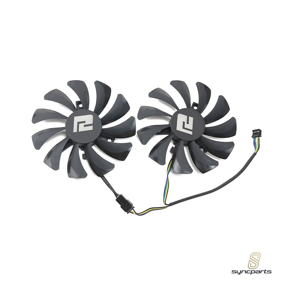 Lüfter Grafikkarten PowerColor RX6600 RX 6700 5700 6650 Fighter