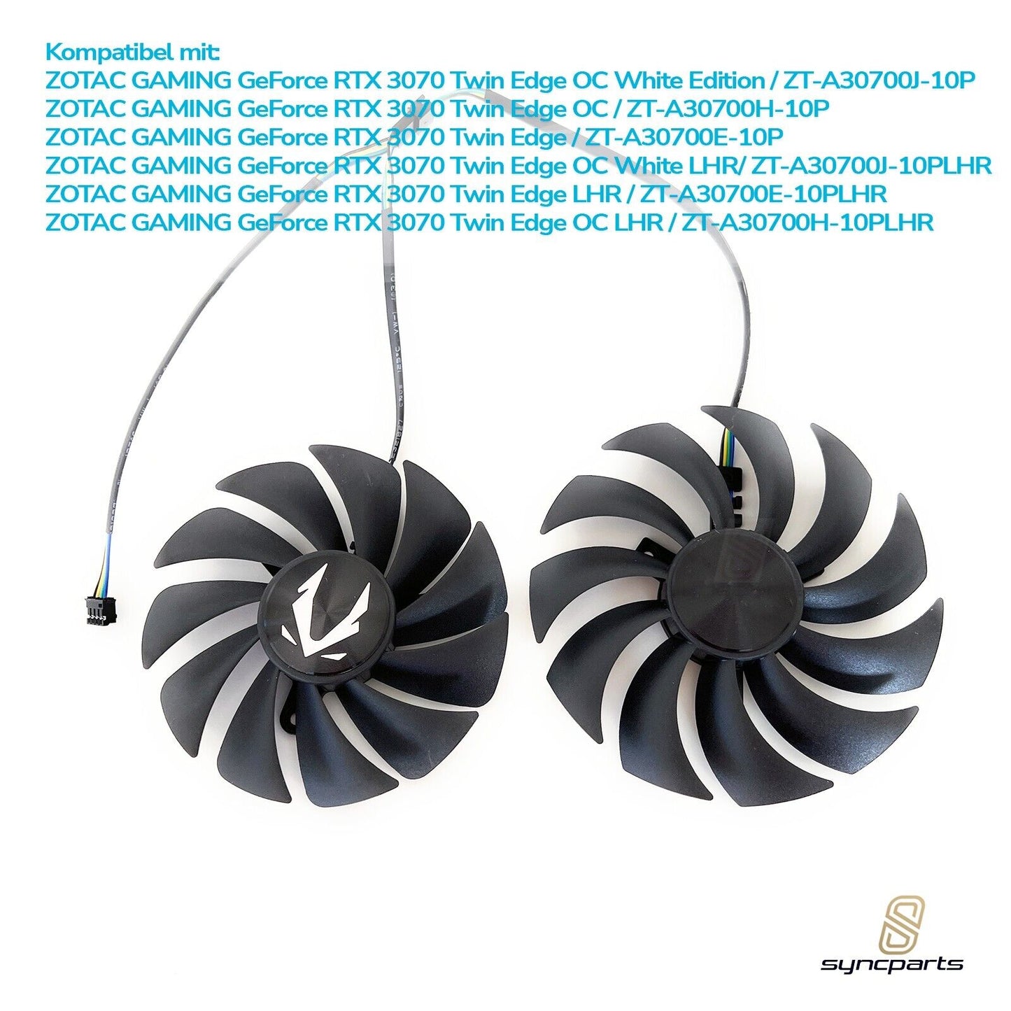 Lüfter Grafikkarte ZOTAC GAMING RTX 3070 Twin-Edge