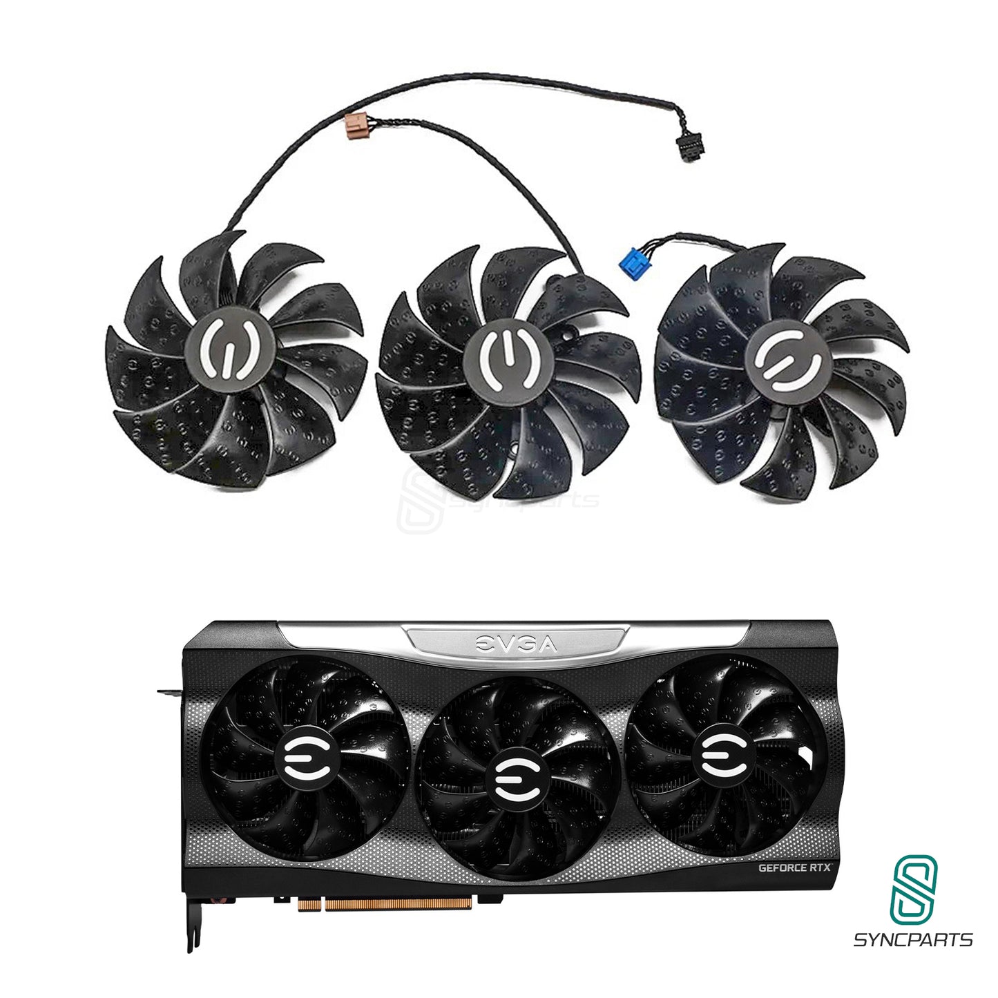 Ersatz Lüfter EVGA GeForce RTX 30** FTW3 Serie