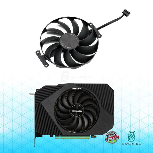 Grafikkarte Lüfter für ASUS RTX3060 PHOENIX ITX Kühler CF1010U12D / T129215SU