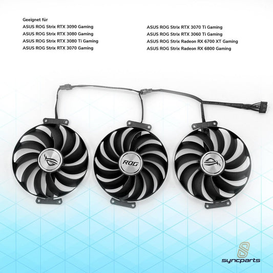 Grafikkartenlüfter ASUS ROG STRIX RTX 3070 Ti  RTX 3080 Ti 3090