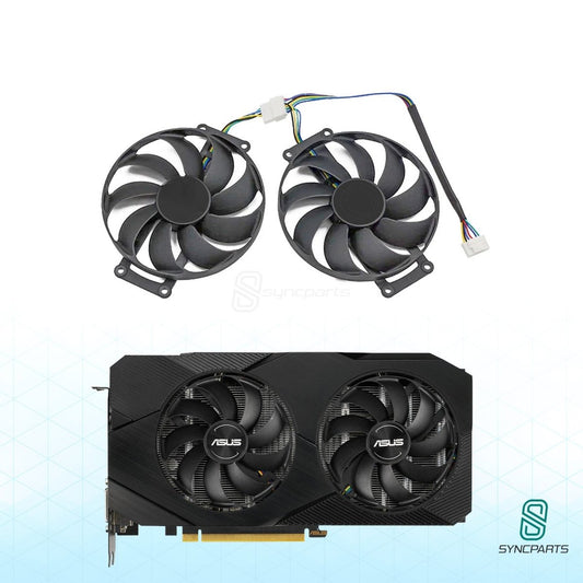 Lüfter ASUS DUAL RTX 2060 EVO / RTX2070 EVO V2 / GTX 1660 Ti EVO