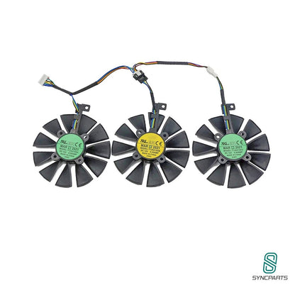 LüfterLüfter Ersatz ASUS Strix Radeon R9 390, 390X, GTX 1080, GTX 1060 1080 Ti ASUS Strix GTX 1060 OC