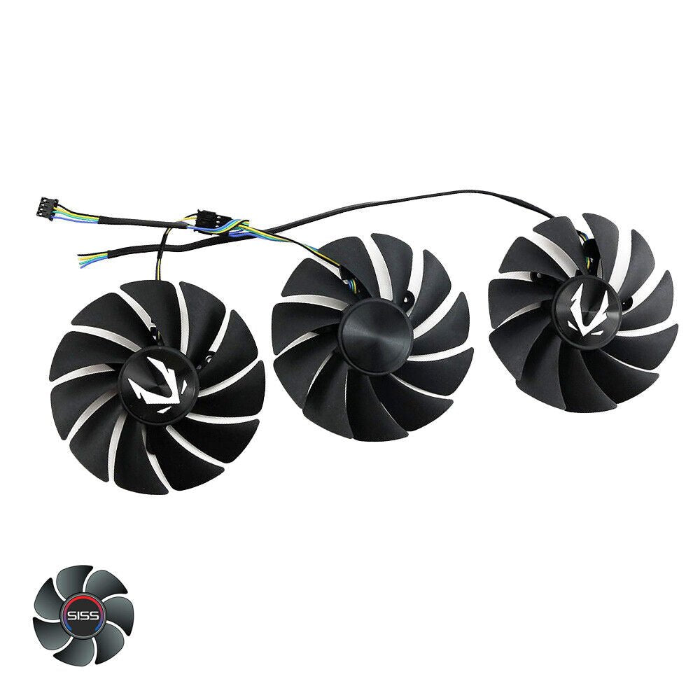 Lüfter für Grafikkarte Zotac RTX 2070Ti, 3080 Ti AMP Holo,  3090-Holo. SISS™