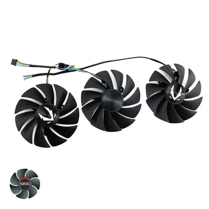 LüfterLüfter für Grafikkarte Zotac RTX 2070Ti, 3080 Ti AMP Holo, 3090 - Holo. SISS™ 3090 24GB RTX 3070
