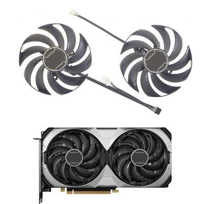 LüfterLüfter für Grafikkarten MSI GeForce RTX 4070 Ventus/Super - Ventus, 4070 Ti SUPER Ventus 2X OC Lüfter RTX4070