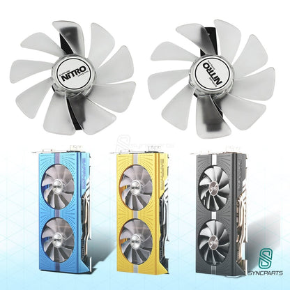 LüfterLüfter SAPPHIRE NITRO+ Radeon RX 570 / 580 / 590 580 Special Edition Radeon RX 590 Gold Edition