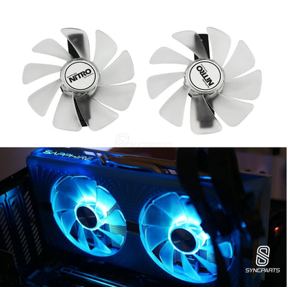 LüfterLüfter SAPPHIRE NITRO+ Radeon RX 570 / 580 / 590 580 Special Edition Radeon RX 590 Gold Edition