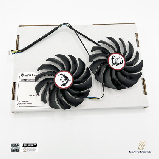 Grafikkarte Lüfter für MSI GTX 1080Ti 1080 1070 1060 RX470 480 570 580