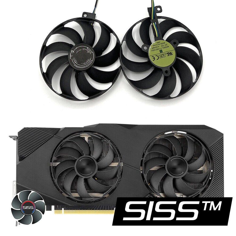 Grafikkartenlüfter ASUS Dual RTX 2060 Super EVO, RTX 2070/2080 SUPER OC EVO