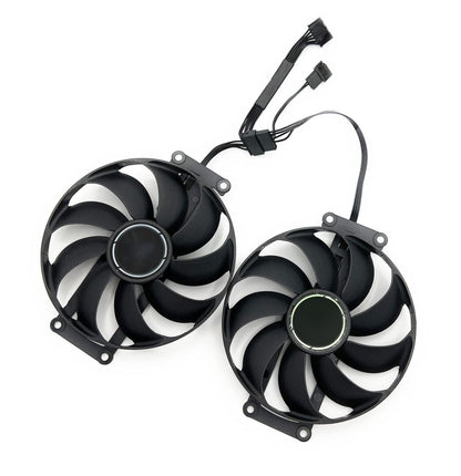 LüfterSISS® Grafikkartenlüfter für ASUS Dual RTX 3060/3060 Ti MINI OC | CF9010U12D ASUS DUAL RTX 3060