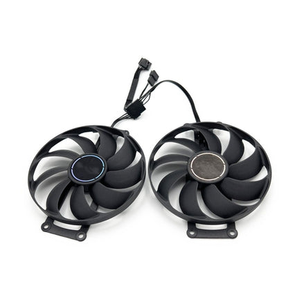 LüfterSISS® Grafikkartenlüfter für ASUS Dual RTX 3060/3060 Ti MINI OC | CF9010U12D ASUS DUAL RTX 3060