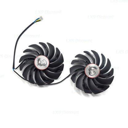 LüfterSISS™ Lüfter MSI GTX 1080 Ti 1080/1070/1060 RX470 480 570 580 Grafikkarte Cooling Fan GTX 1080 Ti MSI GTX 1080TI GAMING