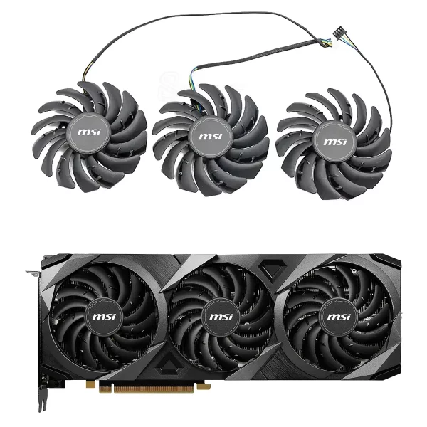 grafikkartenlüfter MSI Geforce RTX 3070 Ti VENTUS 3x
