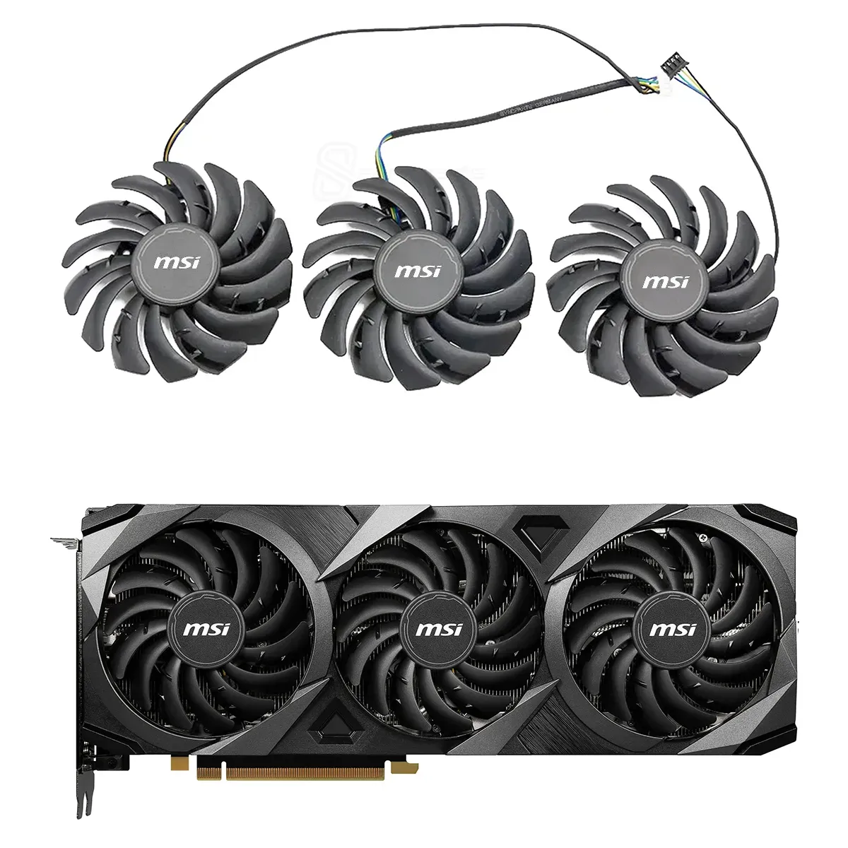 MSI GeForce RTX 3080 VENTUS 3X grafikkartenlüfter MSI Geforce RTX 3070 Ti VENTUS 3x