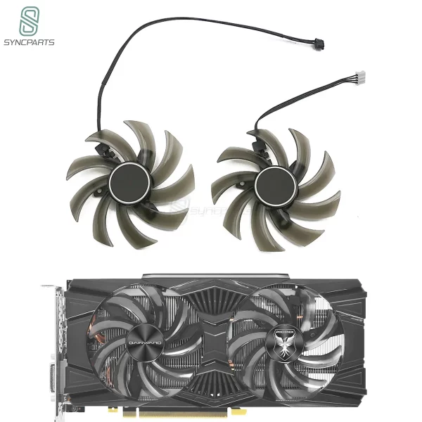 GPU Lüfter 85mm GA91S2U für Gainward RTX 2060/2070 Ghost & Palit/PNY GamingPro Dual
