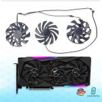 SISS®  Lüfter für Grafikkarten Gigabyte AORUS RTX 3060 Ti, AORUS RTX 3070 MASTER