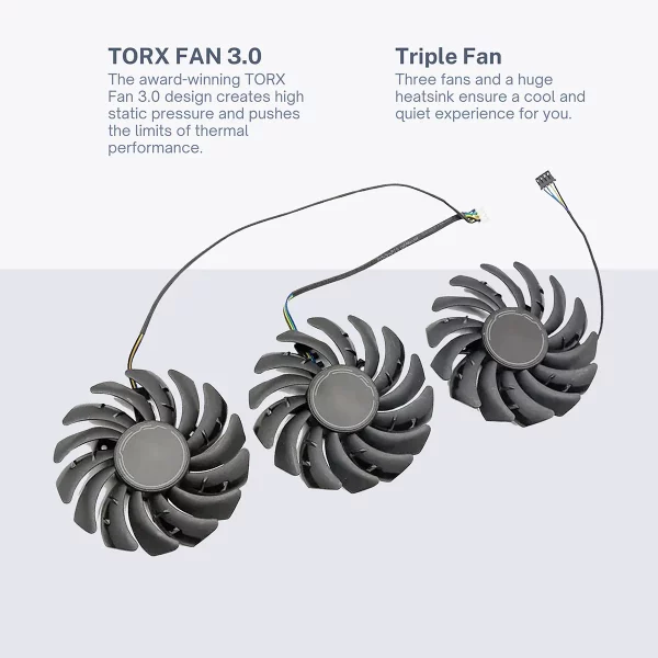 Grafikkartenlüfter 4-Pin 87mm Ventus 3X