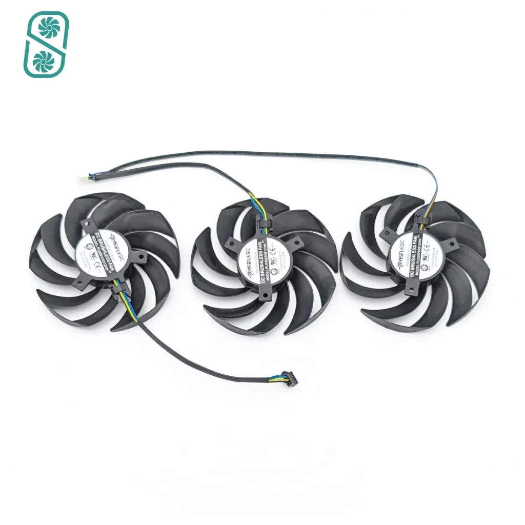 4-Pin PWM Stecker des MSI Grafikkartenlüfters PLD09210S12HH