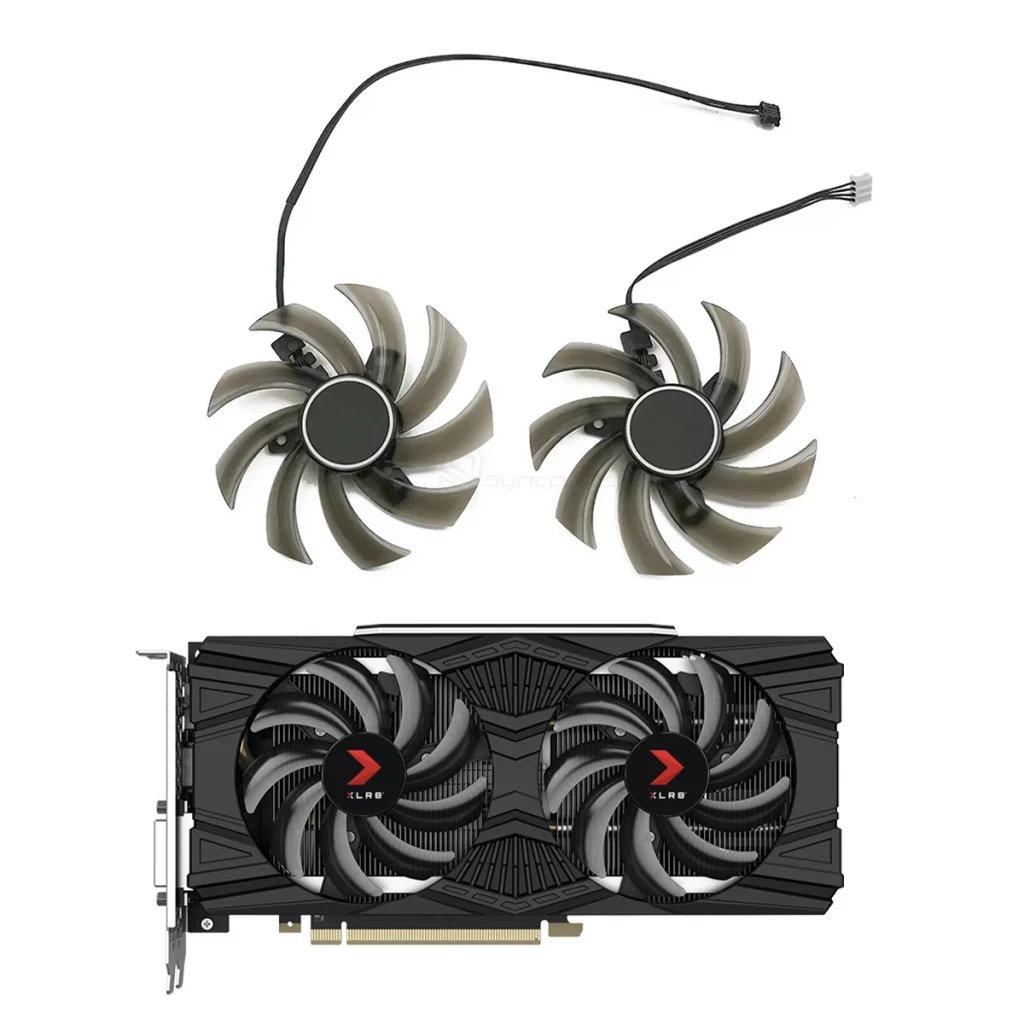 Grafikkarten Lüfter günstig kaufen für PNY RTX 2060 XLR8 Gaming zur Reparatur bei Defekt oder Lärm
