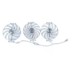 GPU Lüfter Set Weiß für ASUS ROG Strix RTX 3070 3080 3090 Grafikkarte