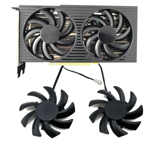 FDC10H12S9-C Ersatzlüfter montiert und als Set passend für Dell OEM RTX 3060 Ti Grafikkarte